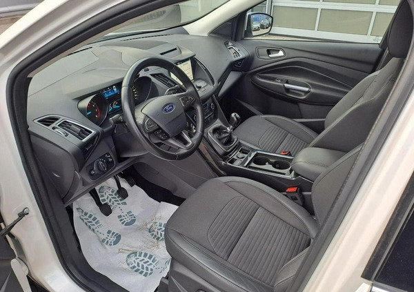 Ford Kuga cena 79900 przebieg: 126247, rok produkcji 2017 z Warszawa małe 379